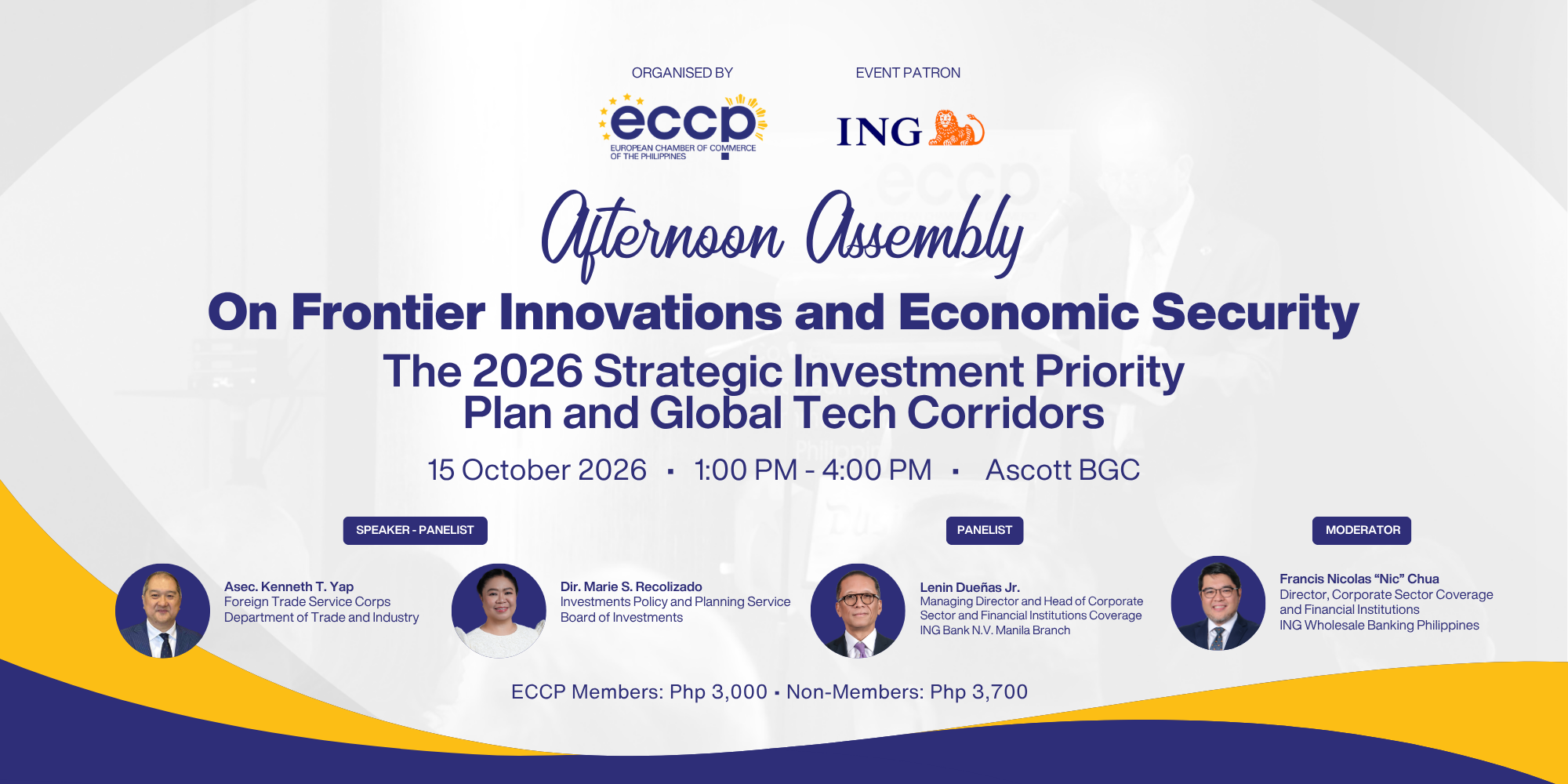 Afternoon Assembly on Frontier Innovations and Economic Security