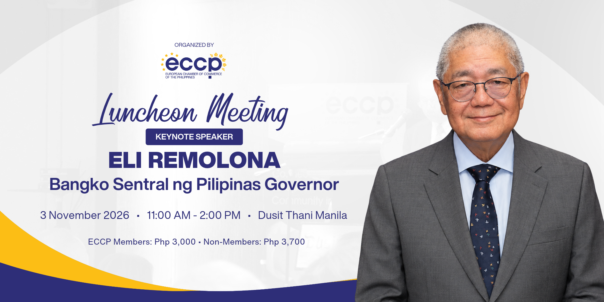 Luncheon Meeting with Bangko Sentral ng Pilipinas Governor Eli Remolona